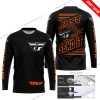 PREMIUM JUST FCKN GONNA SEND IT - CUSTOM NAME - FLY RACING - ORANGE BLACK - JERSEY