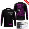 PREMIUM JUST FCKN GONNA SEND IT - CUSTOM NAME - FLY RACING - PINK BLACK - JERSEY