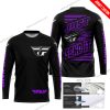 PREMIUM JUST FCKN GONNA SEND IT - CUSTOM NAME - FLY RACING - PURPLE BLACK - JERSEY