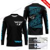 PREMIUM JUST FCKN GONNA SEND IT - CUSTOM NAME - FLY RACING - SKY BLUE BLACK - JERSEY