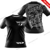 PREMIUM JUST FCKN GONNA SEND IT - CUSTOM NAME - FLY RACING - WHITE BLACK - T-SHIRT