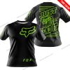 PREMIUM JUST FCKN GONNA SEND IT - CUSTOM NAME - FOX RACING - GREEN 1 BLACK - T-SHIRT