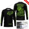 PREMIUM JUST FCKN GONNA SEND IT - CUSTOM NAME - FOX RACING - GREEN 1 BLACK - JERSEY