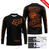 PREMIUM JUST FCKN GONNA SEND IT - CUSTOM NAME - FOX RACING - ORANGE BLACK - JERSEY