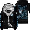 PREMIUM JUST FCKN GONNA SEND IT - CUSTOM NAME - BMW - SKY BLUE BLACK - FLEECE ZIP HOODIE