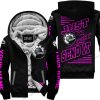 PREMIUM JUST FCKN GONNA SEND IT – CUSTOM NAME – CAN AM – PINK BLACK - FLEECE ZIP HOODIE