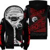 PREMIUM JUST FCKN GONNA SEND IT – CUSTOM NAME – CAN AM – RED BLACK - FLEECE ZIP HOODIE