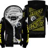 PREMIUM JUST FCKN GONNA SEND IT – CUSTOM NAME – CAN AM – YELLOW BLACK - FLEECE ZIP HOODIE
