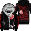 PREMIUM JUST FCKN GONNA SEND IT - CUSTOM NAME - YAMAHA V2 - RED BLACK - FLEECE ZIP HOODIE