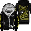 PREMIUM JUST FCKN GONNA SEND IT - CUSTOM NAME - FLY RACING - YELLOW BLACK - FLEECE ZIP HOODIE