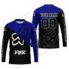 PREMIUM GIFT - CUSTOM NAME - FOX RACING - NAVY- JERSEY