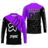 PREMIUM GIFT - CUSTOM NAME - FOX RACING - PURPLE- JERSEY