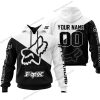 PREMIUM GIFT - CUSTOM NAME - FOX RACING - WHITE