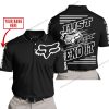 PREMIUM JUST FCKN GONNA SEND IT – CUSTOM NAME – FOX – BLACK – POLO