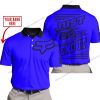 PREMIUM JUST FCKN GONNA SEND IT – CUSTOM NAME – FOX – BLUE – POLO