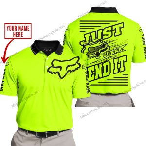 PREMIUM JUST FCKN GONNA SEND IT – CUSTOM NAME – FOX – NEON – POLO