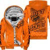 PREMIUM JUST FCKN GONNA SEND IT – CUSTOM NAME – FOX – ORANGE – FLEECE ZIP HOODIE