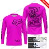 PREMIUM JUST FCKN GONNA SEND IT – CUSTOM NAME – FOX – PINK – JERSEY