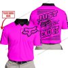 PREMIUM JUST FCKN GONNA SEND IT – CUSTOM NAME – FOX – PINK – POLO