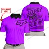 PREMIUM JUST FCKN GONNA SEND IT – CUSTOM NAME – FOX – PURPLE – POLO