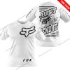PREMIUM JUST FCKN GONNA SEND IT – CUSTOM NAME – FOX – WHITE – T-SHIRT