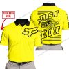 PREMIUM JUST FCKN GONNA SEND IT – CUSTOM NAME – FOX – YELLOW – POLO