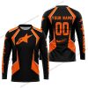 LIMITED EDITION - CUSTOM NAME ALPINESTARS - ORANGE - JERSEY