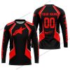 LIMITED EDITION - CUSTOM NAME ALPINESTARS - RED - JERSEY