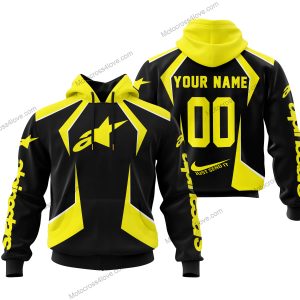 LIMITED EDITION - CUSTOM NAME ALPINESTARS - YELLOW