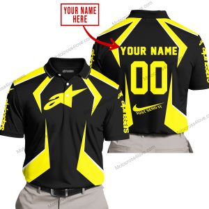 LIMITED EDITION - CUSTOM NAME ALPINESTARS - YELLOW - POLO