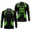 LIMITED EDITION - CUSTOM NAME ARCTIC CAT - GREEN - JERSEY