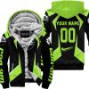 LIMITED EDITION - CUSTOM NAME CAN AM - GREEN 1 - FLEECE ZIP HOODIE