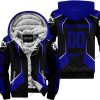 LIMITED EDITION - CUSTOM NAME CAN AM - NAVY - FLEECE ZIP HOODIE