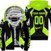 LIMITED EDITION - CUSTOM NAME CAN AM - NEON - FLEECE ZIP HOODIE