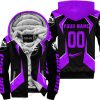 LIMITED EDITION - CUSTOM NAME CAN AM - PURPLE - FLEECE ZIP HOODIE