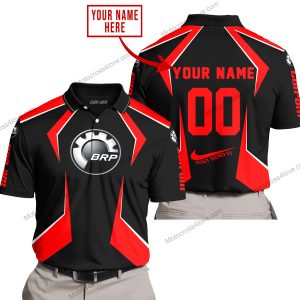 LIMITED EDITION - CUSTOM NAME CAN AM - RED - POLO