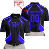 LIMITED EDITION - CUSTOM NAME FLY RACING - BLUE - POLO