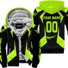 LIMITED EDITION - CUSTOM NAME FLY RACING - NEON - FLEECE ZIP HOODIE