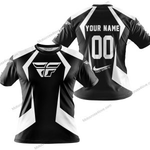 LIMITED EDITION - CUSTOM NAME FLY RACING - WHITE - T-SHIRT