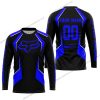 LIMITED EDITION - CUSTOM NAME FOX RACING - BLUE - JERSEY