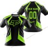 LIMITED EDITION - CUSTOM NAME FOX RACING - GREEN 1 - T-SHIRT