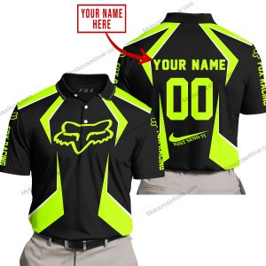 LIMITED EDITION - CUSTOM NAME FOX RACING - NEON - POLO