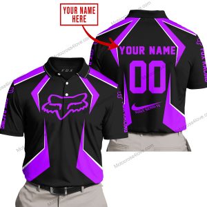 LIMITED EDITION - CUSTOM NAME FOX RACING - PURPLE - POLO