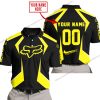 LIMITED EDITION - CUSTOM NAME FOX RACING - YELLOW - POLO