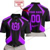LIMITED EDITION - CUSTOM NAME HUSQVARNA - PURPLE - POLO