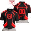LIMITED EDITION - CUSTOM NAME HUSQVARNA - RED - POLO