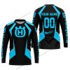 LIMITED EDITION - CUSTOM NAME HUSQVARNA - SKY BLUE - JERSEY