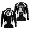 LIMITED EDITION - CUSTOM NAME HUSQVARNA - WHITE - JERSEY