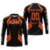 LIMITED EDITION - CUSTOM NAME KTM RACING - ORANGE - JERSEY
