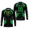 LIMITED EDITION - CUSTOM NAME MONSTER - GREEN - JERSEY